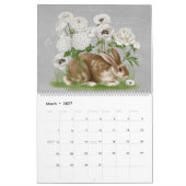 Moderne Vintage 2024 Kalender (Mar 2027)