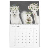 Moderne Vintage 2024 Kalender (Jan 2027)