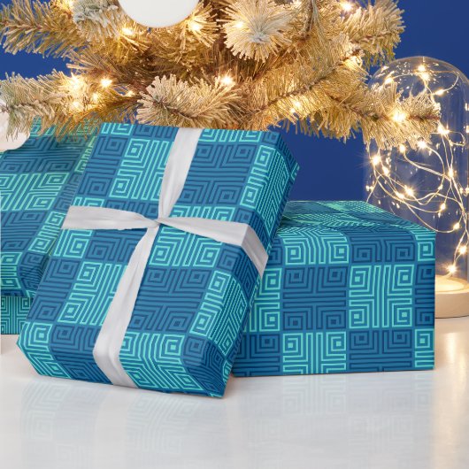 Moderne Vintage Cadeau Luxe Vrouwelijk Cadeaupapier (Feestdagen)