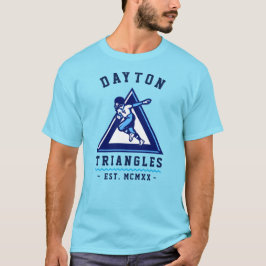 Moderne Vintage Dayton Triangles T-shirt