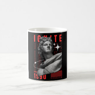 Moderne vintage esthetische tee koffiemok