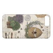 Moderne vintage Franse boerderij bij Case-Mate iPhone Case (Achterkant (Horizontaal))