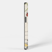 moderne vintage Franse moestuin iPhone Hoesje (Rechterkant)