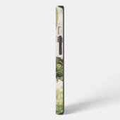 moderne vintage Franse moestuin iPhone Hoesje (Linkerkant)