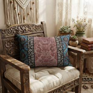 Moderne Vintage Geïnspireerde Bloemendesign Accent Kussen
