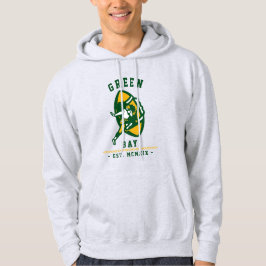 Moderne Vintage Green Bay Football Trui. Hoodie