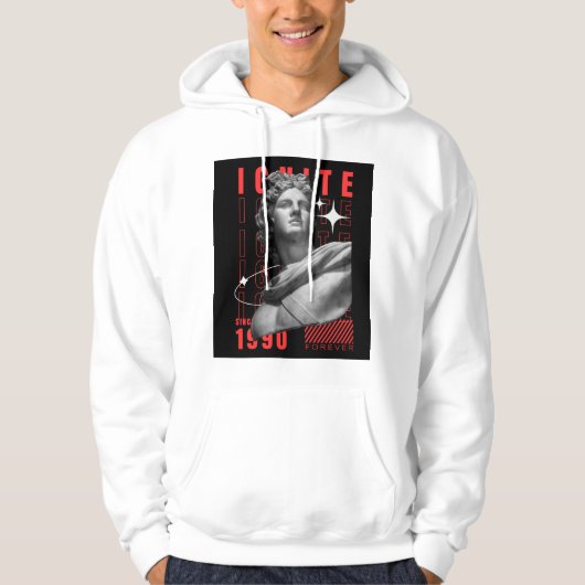 Moderne Vintage Hoodie (Voorkant)