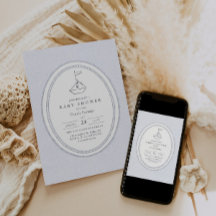 Moderne Vintage Kust Zeilboot Baby Shower