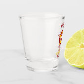 Moderne Vintage Racine Legion Est. Shot Glas (Links)