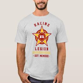 Moderne Vintage Racine Legion Est. T-shirt