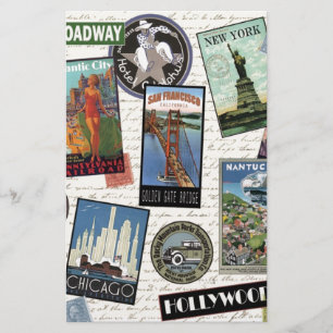 moderne vintage reis de V.S.