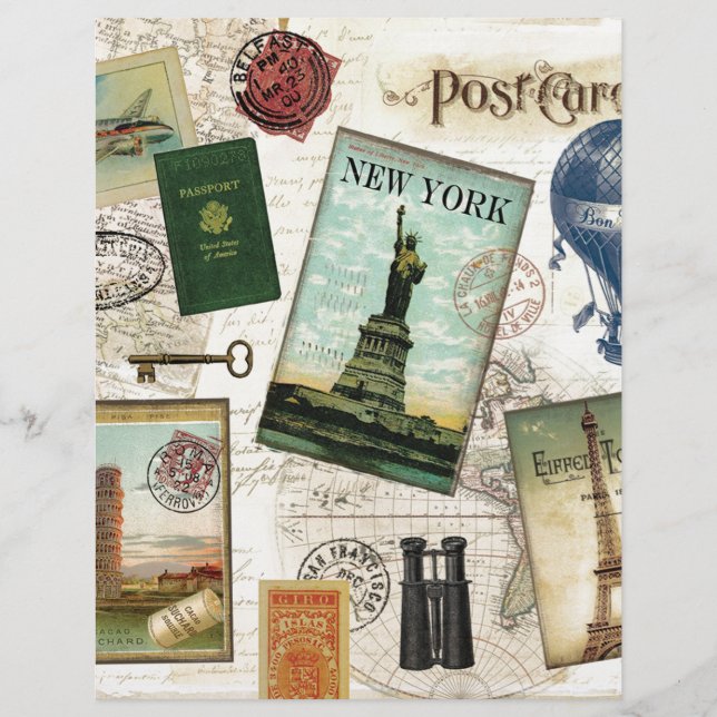 Moderne vintage reizen (Voorkant)