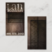 Moderne Vintage Visitekaartje (Voorkant / Achterkant)