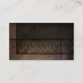 Moderne Vintage Visitekaartje (Achterkant)