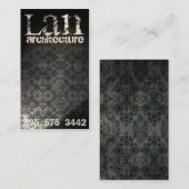 Moderne Vintage Visitekaartje (Voorkant / Achterkant)