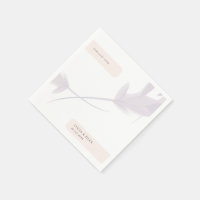 Moderne Violet Lavendel en perzik kleur bruiloft