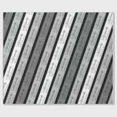 Moderne viool koel patroon gestreept retro chic gr cadeaupapier (Vlak)