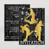 Moderne Vip van de Club van Hip Hop van de Danser Kaart (Voorkant / Achterkant)