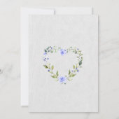 Moderne Virtuele Olifant Baby Shower Per Post Kaart (Achterkant)