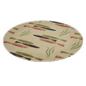 Moderne vis uit het midden van de eeuw snijplank (Hoek)