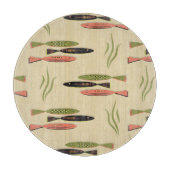 Moderne vis uit het midden van de eeuw snijplank (Voorkant)