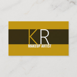 Moderne Visagist Cosmetologie Salon Visitekaartje