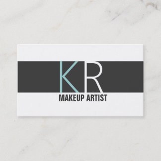 Moderne Visagist Cosmetologie Salon Visitekaartje