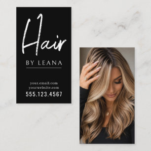Moderne Visagist en Haarstylist Visitekaartje