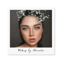 Moderne Visagist Foto Elegant Schrift