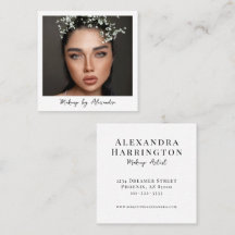 Moderne Visagist Foto Elegant Schrift