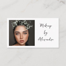 Moderne Visagist Foto Elegant Schrift