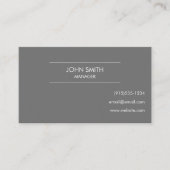 Moderne visgraat Logo Visitekaartje (Voorkant)