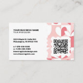 Moderne Visitekaart – Qr-code & logo Visitekaartje (Achterkant)