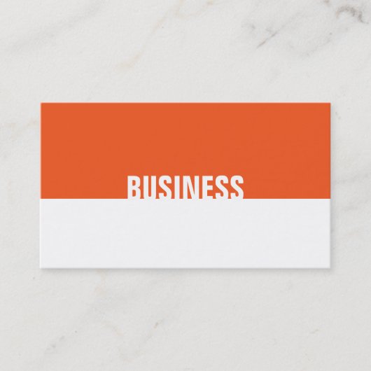 Moderne Visitekaartje (Voorkant)