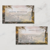 Moderne Visitekaartje Aangepaste achtergrond (Voorkant / Achterkant)