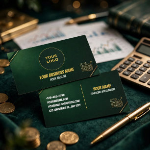 Moderne Visitekaartje Accountant