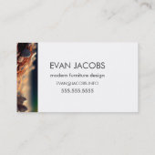 Moderne Visitekaartje achtergrondse grindrots (Achterkant)