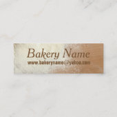 Moderne Visitekaartje bakkerij/catering Company (Achterkant)