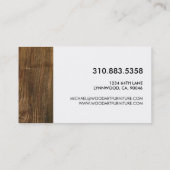 Moderne Visitekaartje Design Sjabloon (Achterkant)