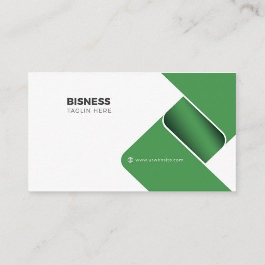 Moderne visitekaartje design sjabloon (Achterkant)