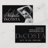 Moderne Visitekaartje modellering (Voorkant / Achterkant)