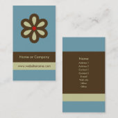 Moderne Visitekaartje- of sociale kaart/netwerkkaa Visitekaartje (Voorkant / Achterkant)