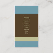 Moderne Visitekaartje- of sociale kaart/netwerkkaa Visitekaartje (Achterkant)