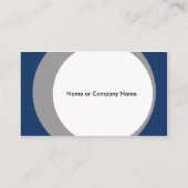 Moderne visitekaartje/sociale netwerkkaart visitekaartje (Achterkant)