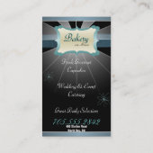 Moderne Visitekaartje voor gloeiende zagerijen en (Achterkant)