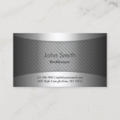 Moderne Visitekaartje voor metaalstripes (Voorkant)
