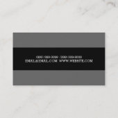 Moderne Visitekaartje voor onroerend goed Realtor  (Achterkant)