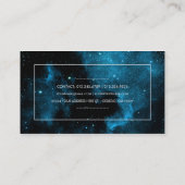 Moderne Visitekaartje voor ruimtemelkwegstelsel (Achterkant)