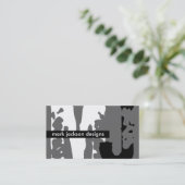 Moderne Visitekaartjes (Staand voorkant)