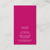 Moderne Visitekaartjes (Achterkant)